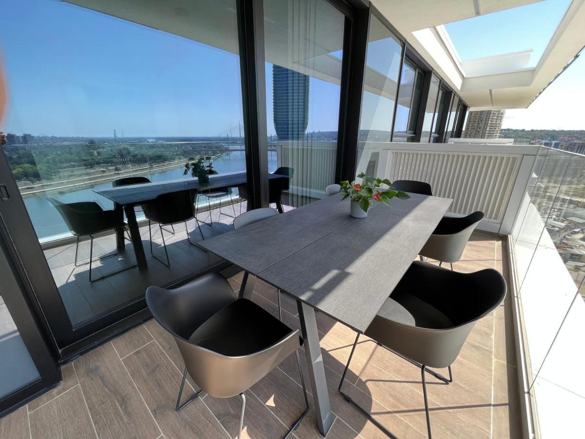 BW Terrace Top Floor Apartments With River View & Self Check-In Belgrado Exterior foto